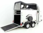 Cheval Liberte Pferdeanhänger GOLD One 1,5er| Pullmann-Fahrwerk| Sattelkammer| schwarz-Neu – Bild 3