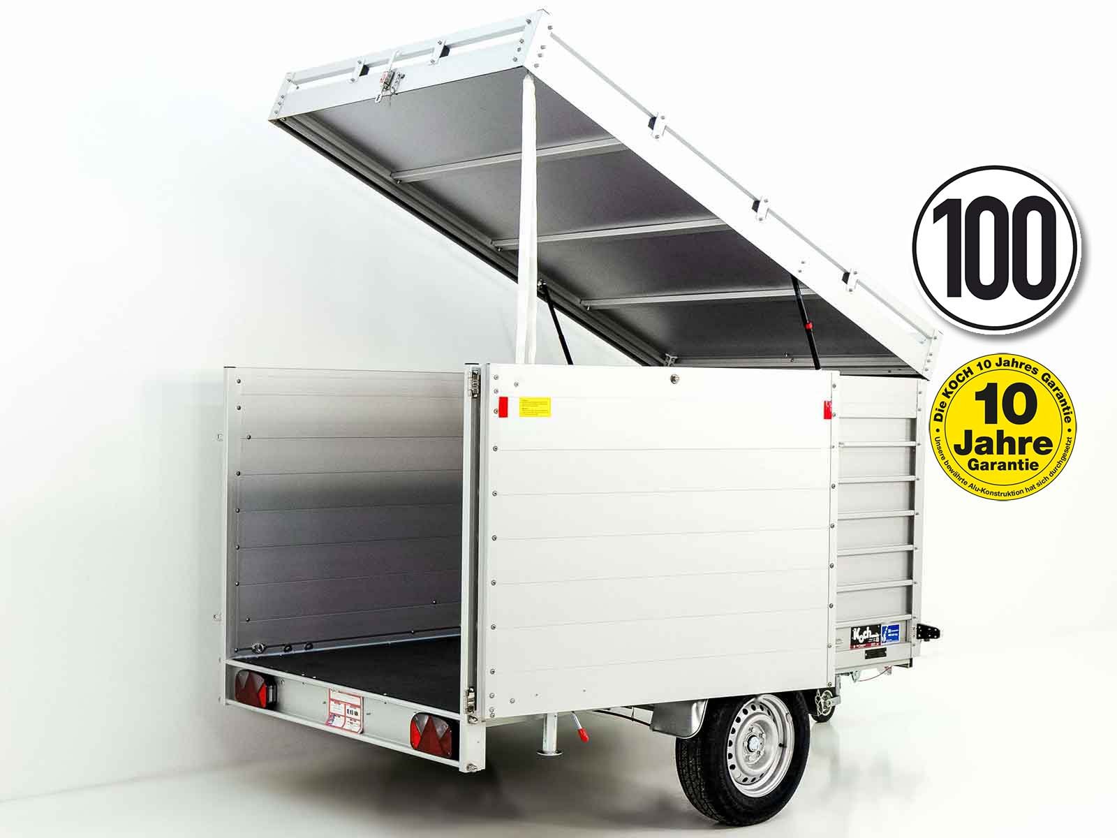 18-ged-2.jpg Deckelanhänger 150×250 cm Höhe: 125 cm 1300 kg | Typ 6.13 | Seitentür-Neu – Bild 1