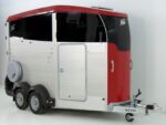 Ifor Williams Pferdeanhänger HBX 506 | Sattelkammer | Neues Modell | Rot-Neu