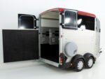 Ifor Williams Pferdeanhänger HBX 506 | Sattelkammer | Neues Modell | Rot-Neu – Bild 12
