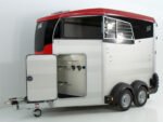 Ifor Williams Pferdeanhänger HBX 506 | Sattelkammer | Neues Modell | Rot-Neu – Bild 3