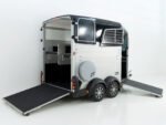 Ifor Williams Pferdeanhänger HBX 511 | Frontausstieg | Neues Modell | Schwarz-Neu – Bild 3