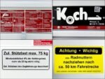 Koch Deckelanhänger “Edition 35” 150x300cm 2600kg|Höhe 125cm Typ 7.26 – Bild 11