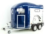 Cheval Liberte Pferdeanhänger GOLD 3|Premium|Pullman 2|Sattelkammer|blau-Neu – Bild 4