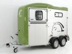 Cheval Liberte Pferdeanhänger Touring Country|Sattelkammer|Frontausstieg|olivgrün-Neu – Bild 4