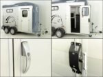 Cheval Liberte Pferdeanhänger Touring One 1,5er|Pullman-Fahrwerk|Frontausstieg|grau-Neu – Bild 13