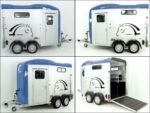 Cheval Liberte Pferdeanhänger Touring Jumping|Pullman-Fahrwerk|Sattelkammer|blau-Neu – Bild 5