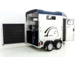 Cheval Liberte Pferdeanhänger Touring Country| Pullman-Fahrwerk| Frontausstieg| blau-Neu – Bild 3