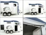 Cheval Liberte Pferdeanhänger Touring Country| Pullman-Fahrwerk| Frontausstieg| blau-Neu – Bild 9