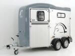 Cheval Liberte Pferdeanhänger Touring Country|Sattelkammer|Frontausstieg|grau-Neu