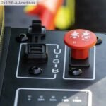 Akku-Aufsitzrasenmäher MR760-E Scheppach – 76cm Schnittbreite | 48V 50Ah | mit LED Licht & Tempomat-Neu – Bild 8
