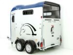 Cheval Liberte Pferdeanhänger Touring Jumping|Pullman-Fahrwerk|Sattelkammer|blau-Neu