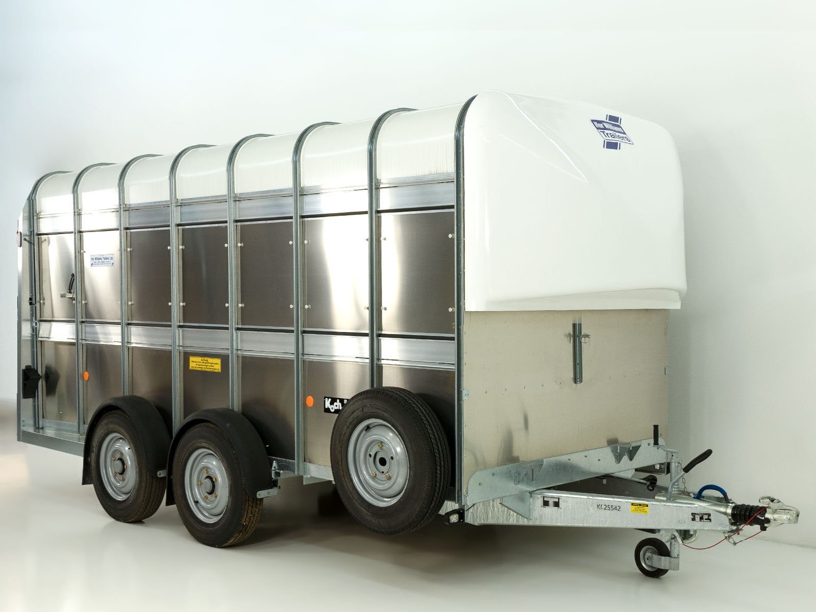 7-vie-6.jpg Ifor Williams Viehanhänger TA510 14×7 178×434 cm Höhe: 213 cm 3,5t Kombi/Tür-Neu – Bild 1
