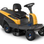 Stiga Akku-Aufsitzmäher Swift 372e mit 2 x 5 + 2 x 7,5 Ah Akku – Modell 2025-Neu